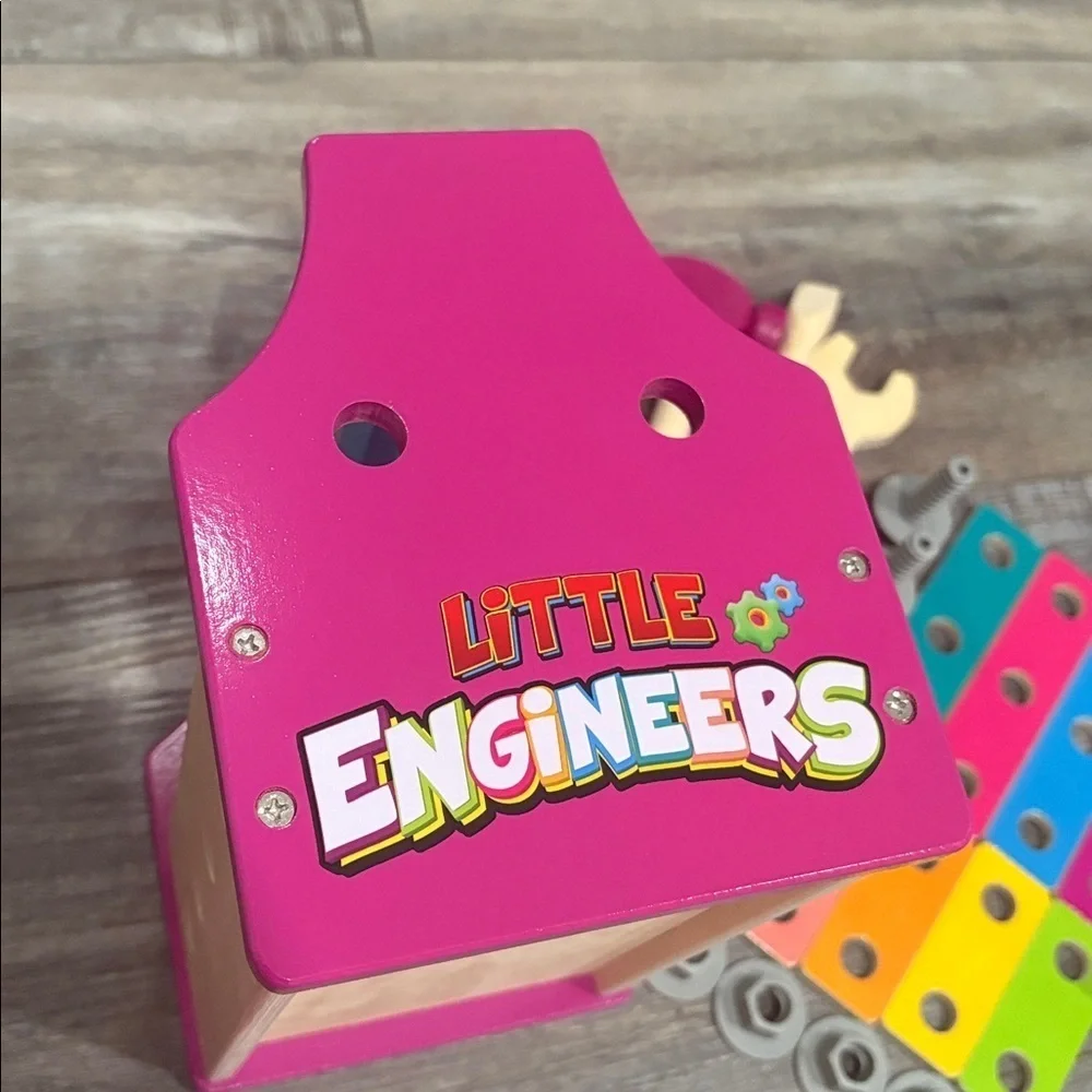 Learning Express Wooden Tool Box